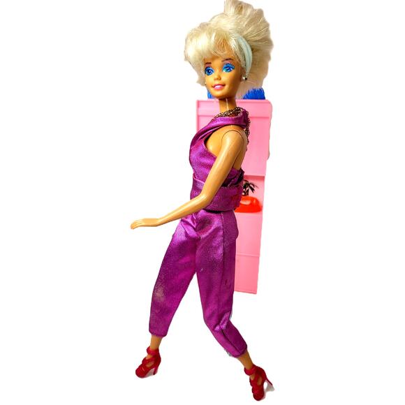 OOAK Vintage Hip Momma Barbie With Sweet Purse & Spikey Hair - Picture 1 of 10